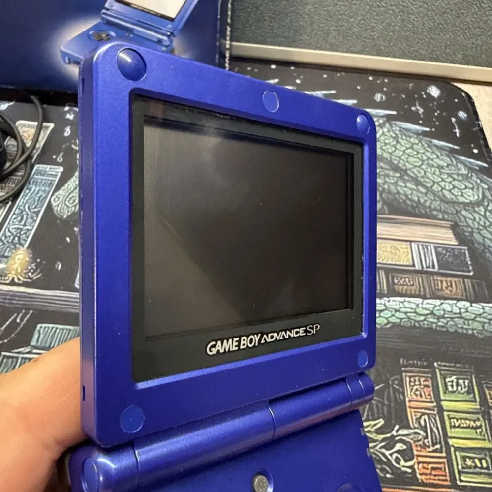 Nintendo GameBoy Advance SP GBA Handheld Console Complete Very Good Condition